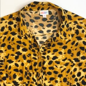 LulaRoe Amy Cheetah Print Size M